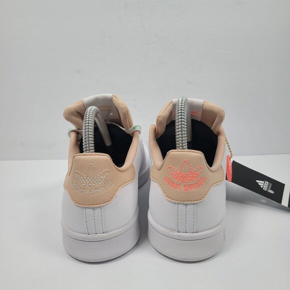 Adidas Stan Smith Women's White Halo Blush Sneakers GW0571 US Size 6 NWT - Picture 4 of 8